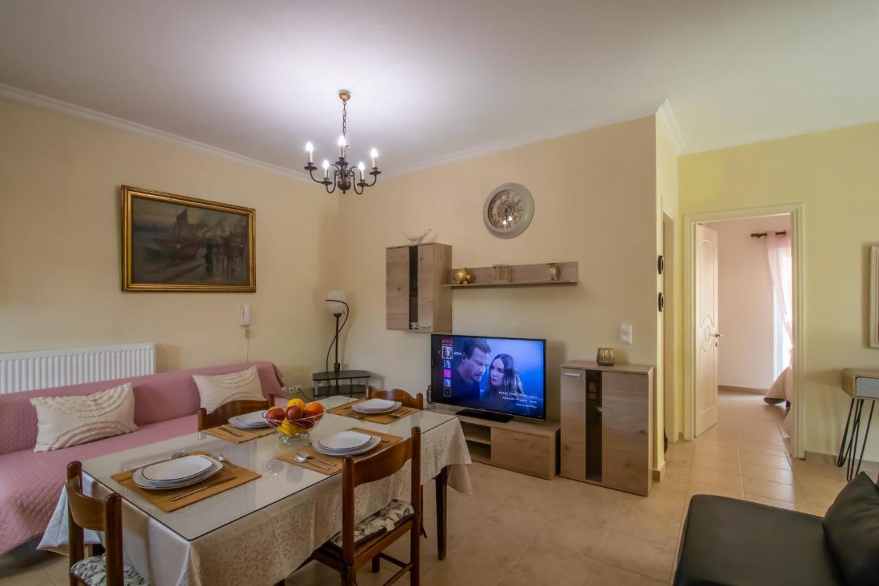 Sophie'S Garden Apartment Potamos  ภายนอก รูปภาพ